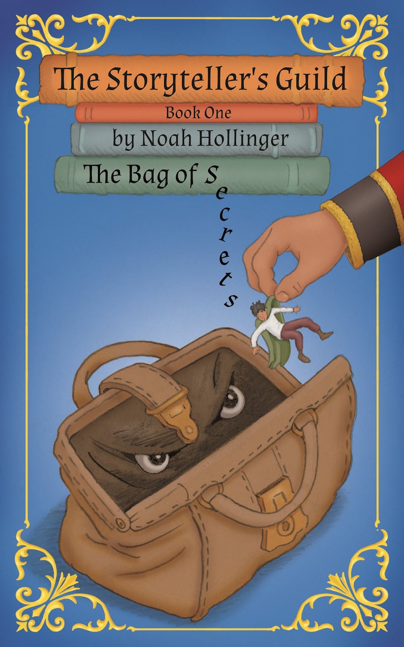 Local first-time author and former librarian Noah Hollinger will debut his fantasy book “The Storyteller’s Guild: The Bag of Secrets” at a book signing 1 p.m. July 26 at Barnes & Noble in Oswego.