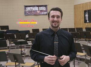 Martin Czernicki brings ‘sense of community’ to Shepherd Middle School’s band program