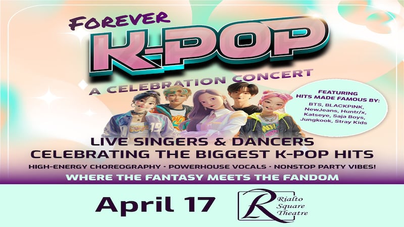 Forever K-Pop: A Concert Celebration coming to Rialto Square Theatre