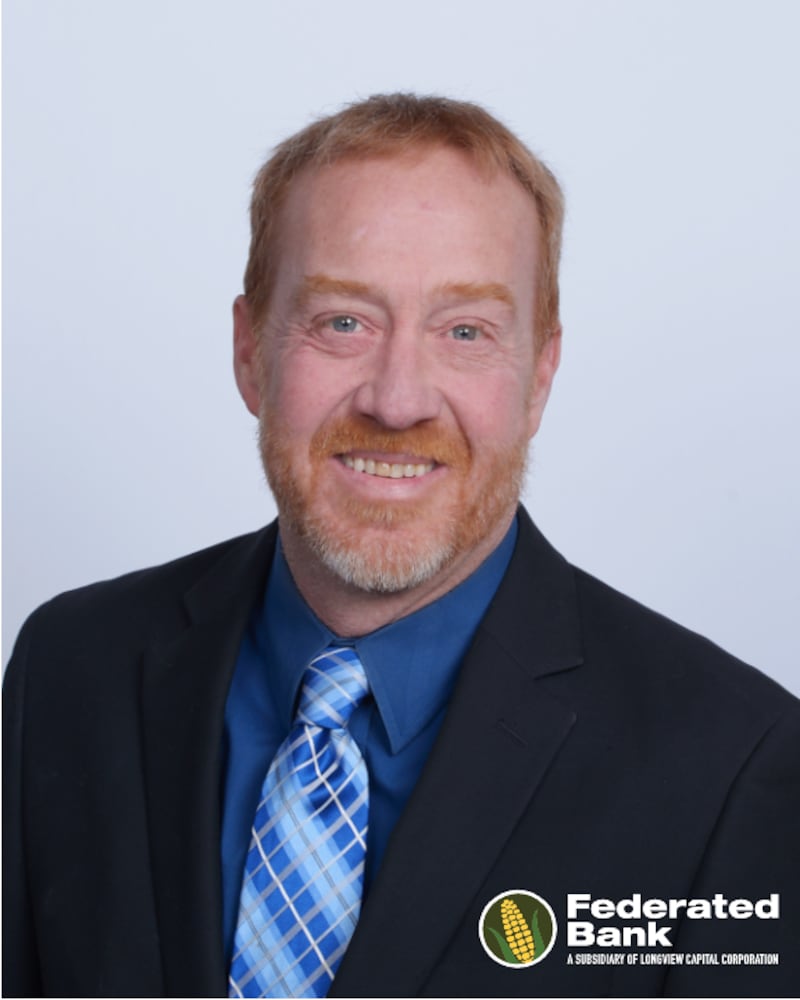 Andrew Johnson, newly hired Mortgage Loan Officer at Federated Bank's Braidwood branch.