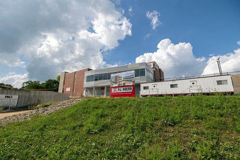 Work continues Wednesday, June 25, 2025, on a $14 million expansion at Morrison Community Hospital. Slight delays have pushed the completion date to May 2026.