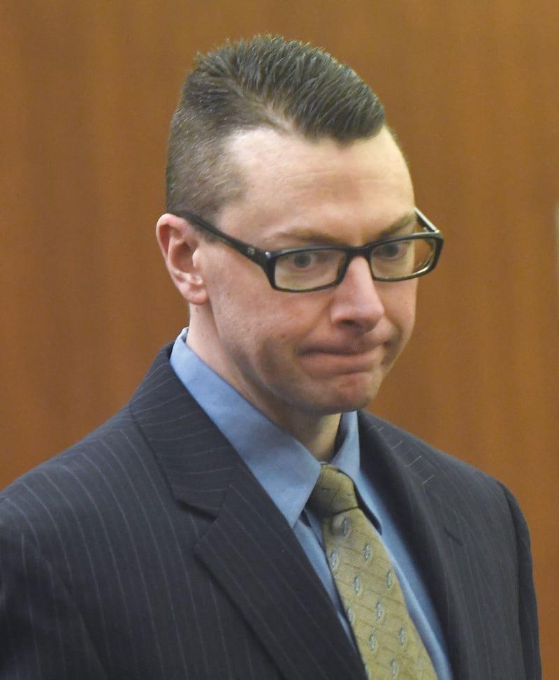 Duane C. Meyer is on trial for killing his ex-wife in October 2016.