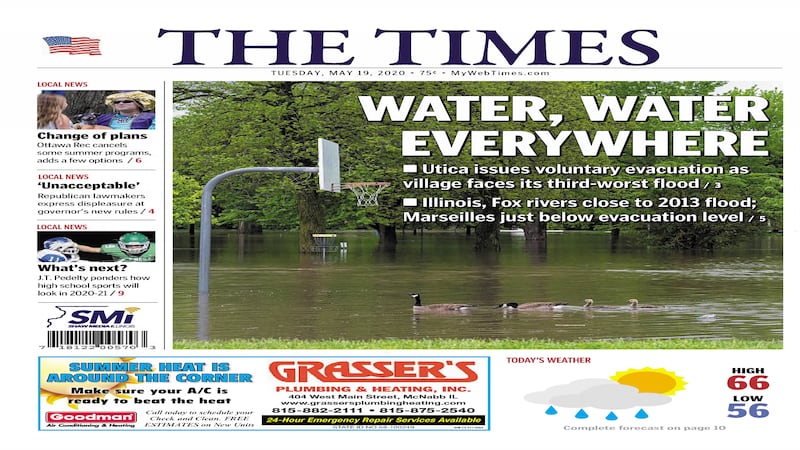 Historical covers for May 19: Water, water everywhere