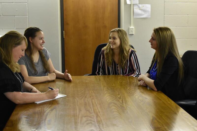 Lutheran Social Services of Illinois' prevention specialists Kelsey Kant for Lee County, Danielle Horst for Ogle County, Elizabeth Reeser of Carroll County, and Kaitlyn Blackburn for Whiteside County, work within the community to nurture a culture that uses life skills to prevent violence.