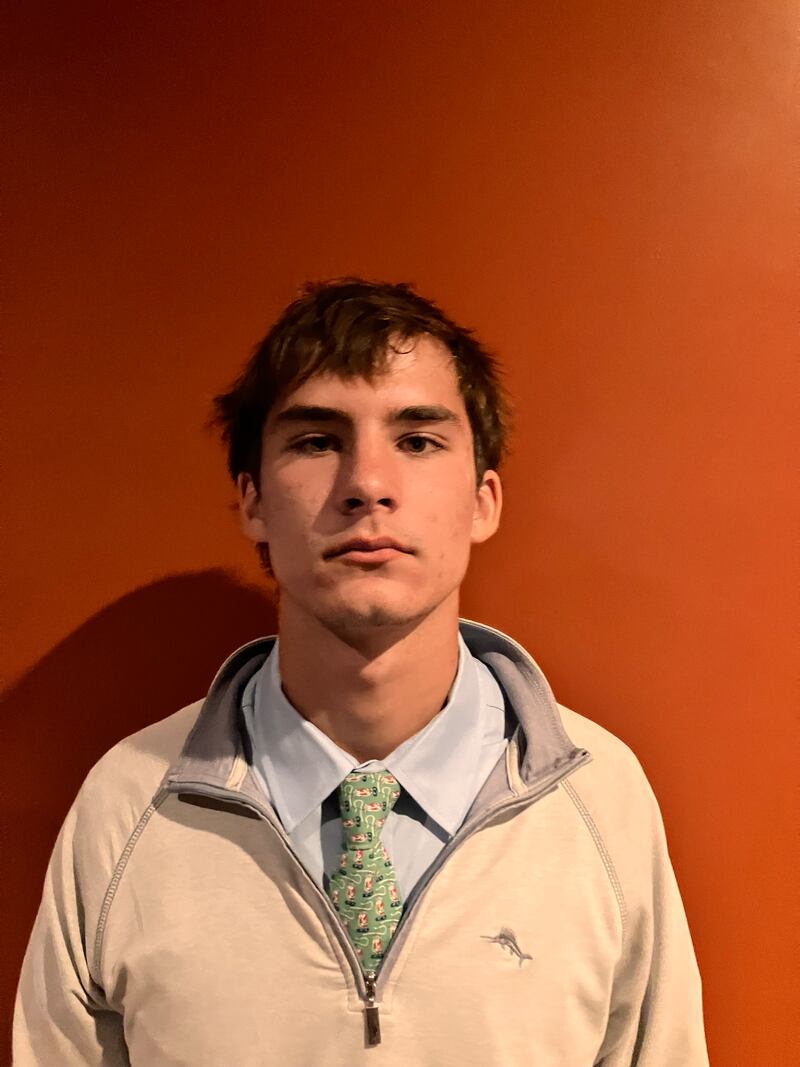 Fenwick goalkeeper Dominik Ballarin