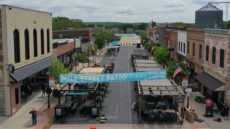 Photos: Outdoor dining is back in Utica