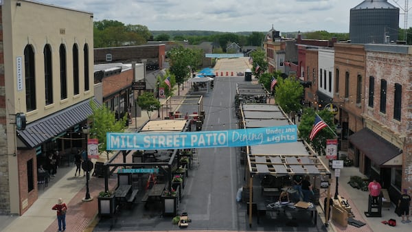 Photos: Outdoor dining is back in Utica