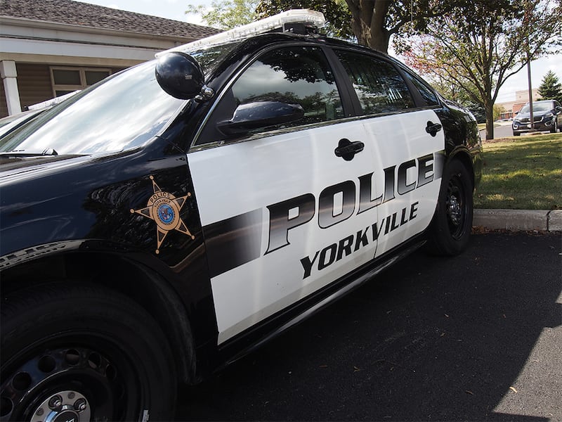 Yorkville Police Department vehicle
