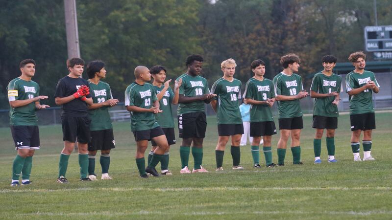 Photos: St. Bede kicks off historic first-ever home soccer game vs. Abingdon-Avon