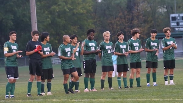Photos: St. Bede kicks off historic first-ever home soccer game vs. Abingdon-Avon