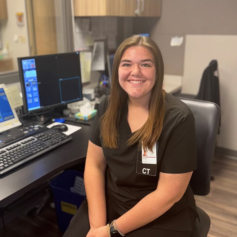 Morris Hospital's June 2025 Fire Starter of the Month, Megan Horn.