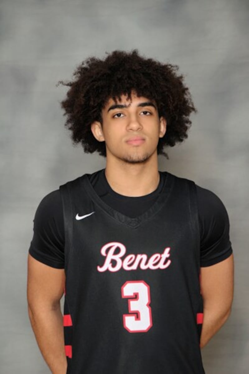 Benet senior Jayden Wright
