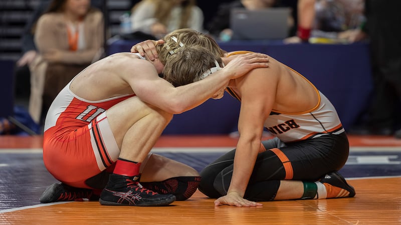 Photos: Wrestlers compete for state title