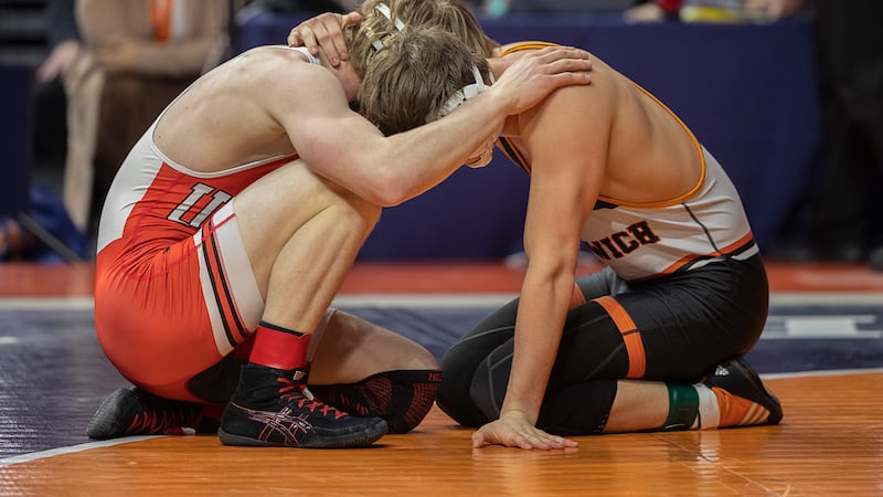 Photos: Wrestlers compete for state title