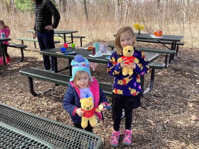 Children partake in Tigger’s Forest Breakfast April 11 sponsored by the Downers Grove Park District. The district will hold Winnie the Pooh-related events throughout the summer and fall.
