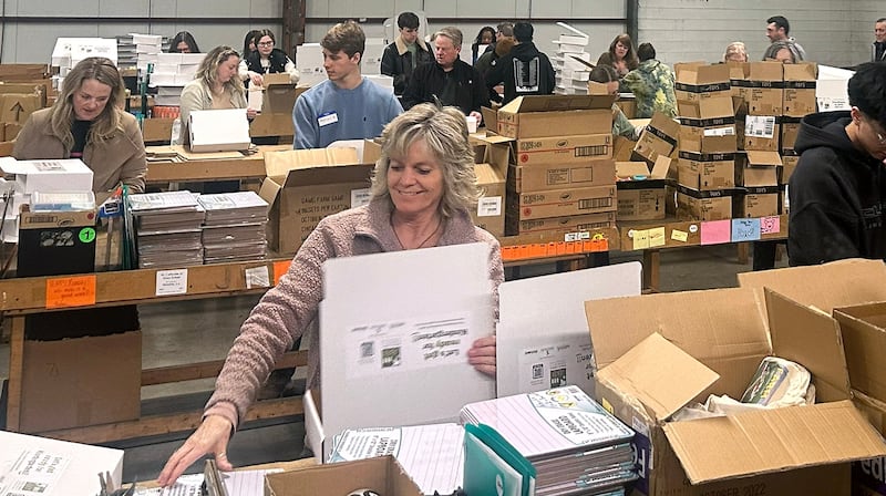 The DeKalb County Regional Office of Education's 2026 Kindergarten Readiness Toolkit packing event