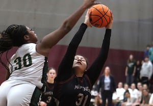Photos: Marengo vs. St. Edward, Class 2A Marengo Regional championship girls basketball