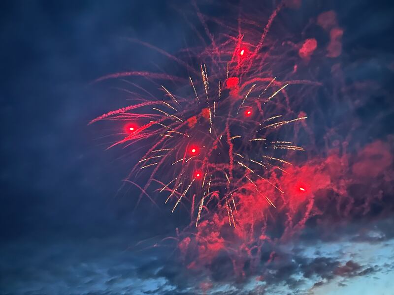 The fireworks at Let Freedom Ring in Mt. Morris were held on Thursday, July 4, 2024.