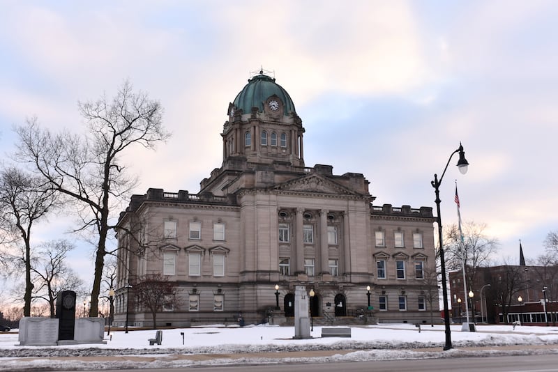 Kankakee County Courthouse on Feb. 14, 2022.