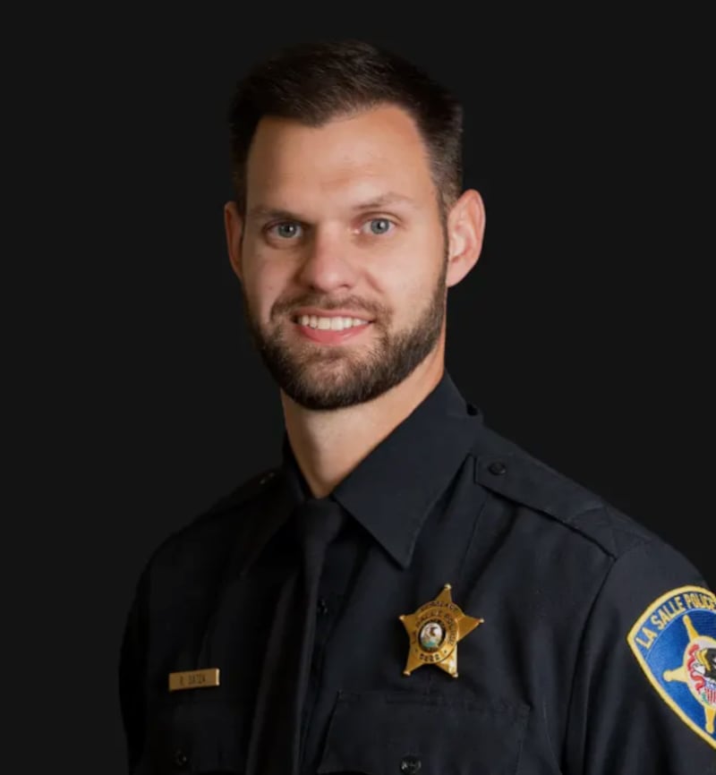 La Salle Police Department Sergeant Raymond Gatza was recognized by CentralSquare Technologies as "hero-grade" for contributions to the community as a public service worker.