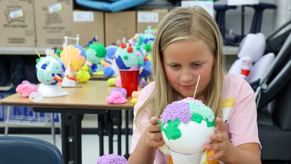 Kids get creative at Camp Invention