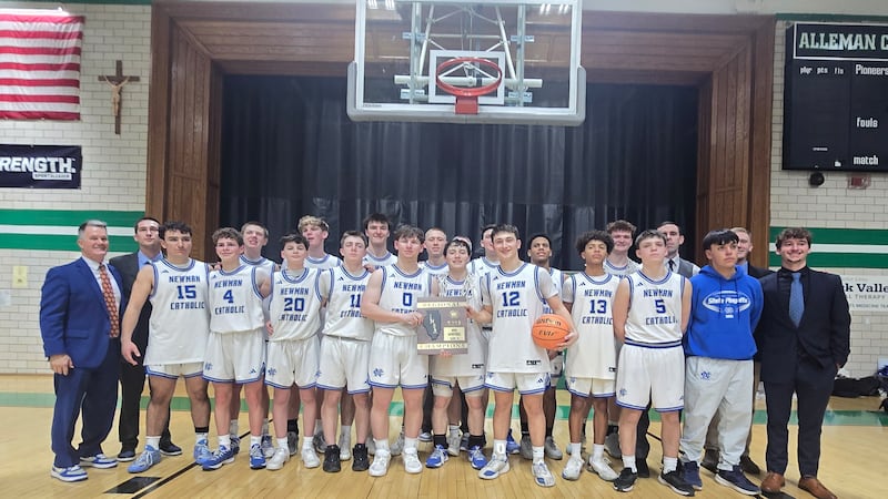 High-powered Newman beats Forreston 75-48 for first regional title since 2022
