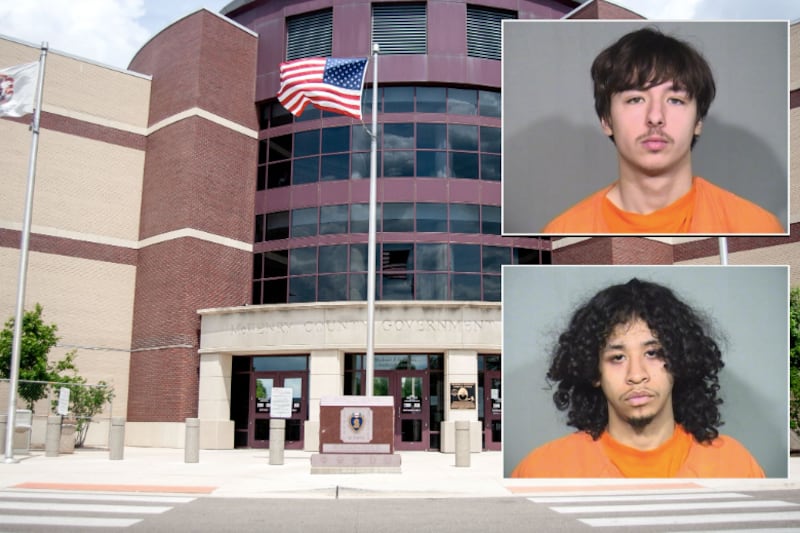 Salvador Herrera, top, and Elias Cervantes