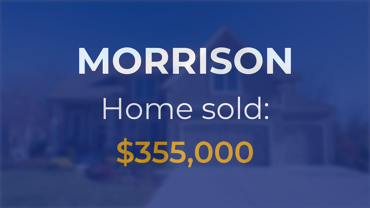 Single-family home sells for $355,000 in Morrison