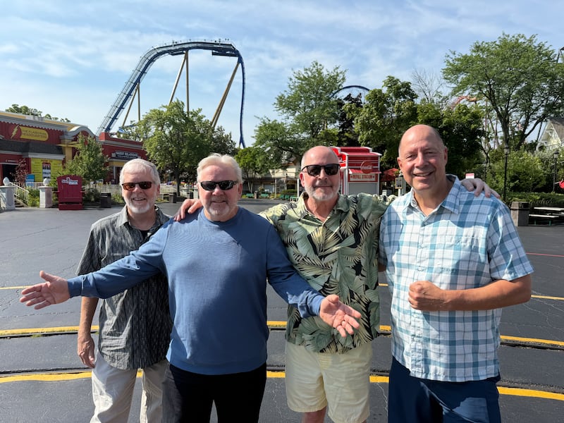 For one day only, the park’s original 1976 barbershop quartet, now known as Four of a Kind, will return to perform throughout the park, bringing the unmistakable sound and spirit of opening year to life.