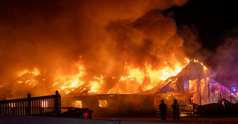 The Pingree Grove & Countryside Fire Protection District responded to a camper and barn fire in Elgin on May 21, 2026.