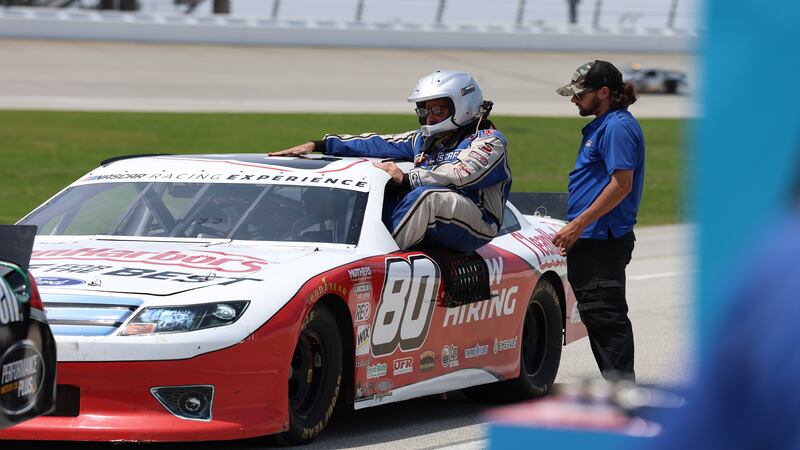 Photos: Shaw Local reporter Hart Pisani takes the track at Chicagoland Speedway