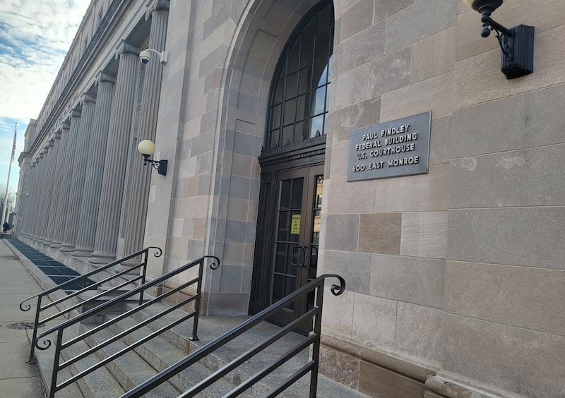 The Paul Findley federal building in Springfield