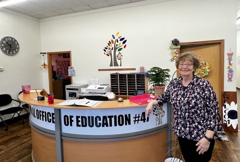 Area 2 lead liaison for the McKinney-Vento Homeless Education Program at the Regional Office of Education #47 in Sterling, Illinois, Deb Sweeney.