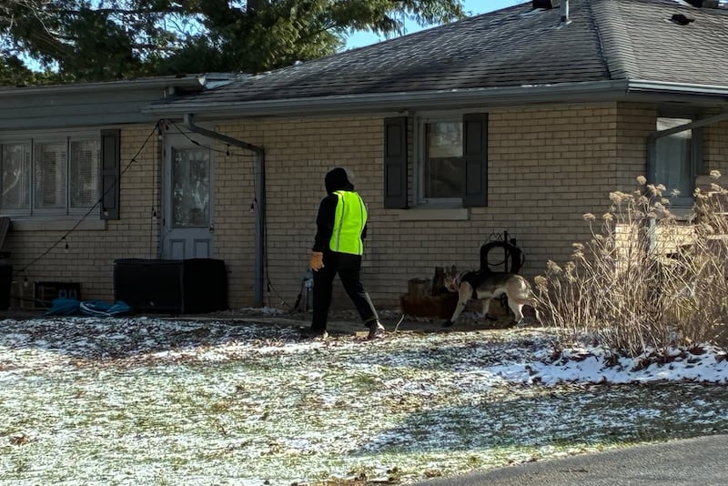 Kankakee County officials conduct additional search efforts on-going in the areas hit by last week’s storms using a 3-tiered approach of strike teams including K9s, Emergency Responders and Drones are canvassing the entire area hit by last week’s storms.