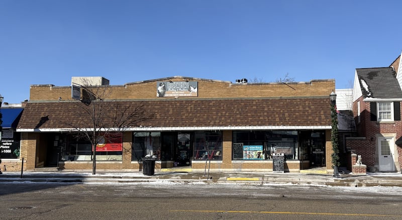 Riverside Bake Shop and Reeses Barkery and Pawtique in McHenry is pictured Jan. 19, 2026, a day after a fire devastated the building.