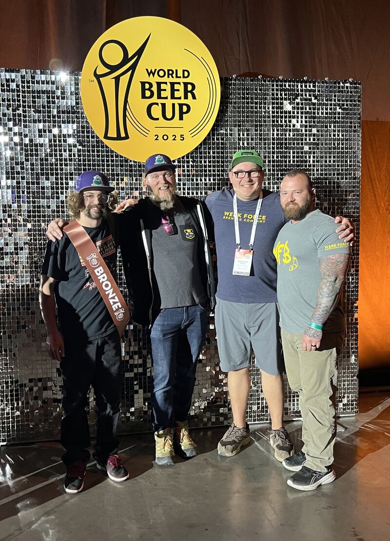 Werk Force Brewing in Plainfield earned a bronze medal at the 2025 World Beer Cup for its “Really Decent, American Light Lager." The 2025 World Beer awards ceremony took place on May 1 at the Indiana Convention Center in Indianapolis.