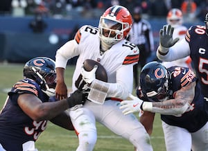 Photos: Chicago Bears dominate Cleveland Browns at a frigid Soldier Field in Chicago