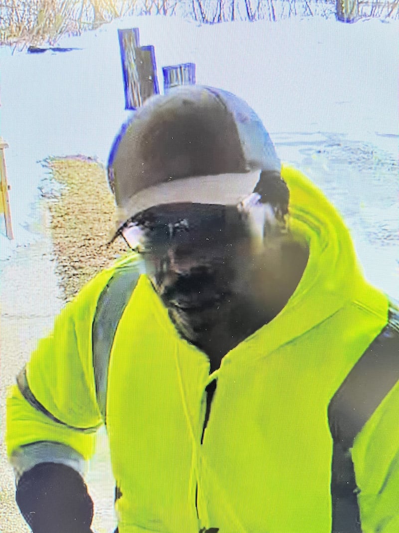 Kankakee County Sheriff's Police released an image of a person of interest in the investigation of the death of Courtney M. Drysdale Monday.