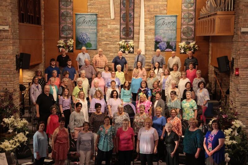A look at Emmanuel Church of Morrison’s “Voices of Praise” group.in the spring of 2024. They will be performing their annual Christmas cantata Dec. 19-21.