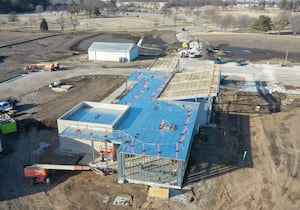 Photos: Construction progresses at IVCC's agricultural education center