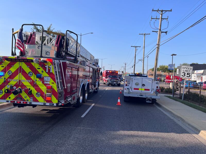 The Aurora Fire Department responds to fire on Sept. 15, 2025.