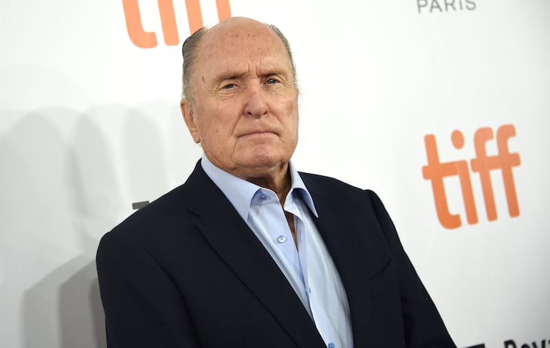 FILE - Robert Duvall attends the premiere for "Widows" on day 3 of the Toronto International Film Festival at Roy Thomson Hall on Saturday, Sept. 8, 2018, in Toronto. Duvall was one of more than 100 speakers at a northern Virginia town's council meeting opposing a proposed $550 million data center from Amazon. The Town of Warrenton voted 4-3 early Wednesday morning, Feb. 15, 2023, to approve a special use permit for Amazon, despite Duvall's opposition. (Photo by Evan Agostini/Invision/AP, File)