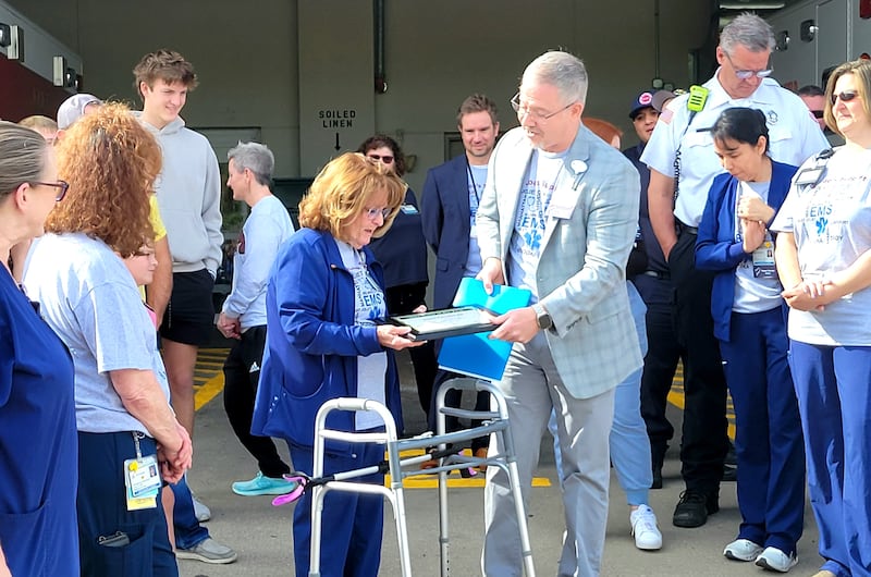 Joanne Forsythe was named Nurse of the Year 2025, commemorating her 50 years on the job at Saint Joseph Medical Center.
Wednesday, May 7, 2025.