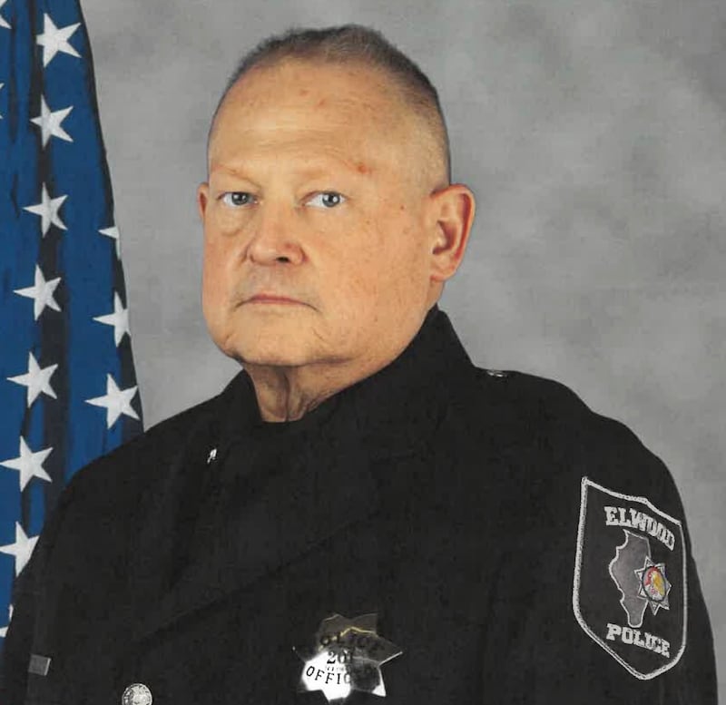 Elwood Police Officer Nick Adams.