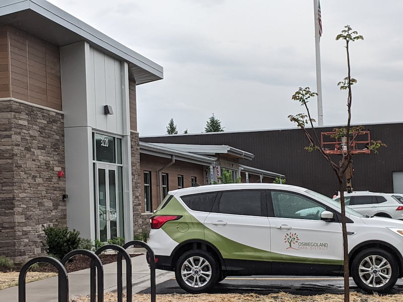 Oswegoland Park District staff have started to move into the Park District's new Grove Administration & Operations Center. Work on the building started last fall.