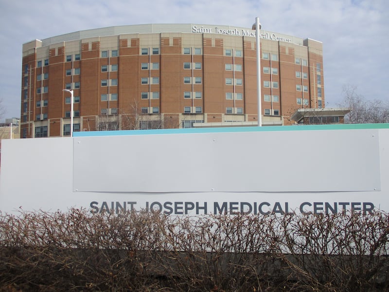 Saint Joseph Medical Center in Joliet is now owned by Prime Healthcare, a transaction that was completed Saturday. Signage around the hospital indicating previous ownership has been covered up.  March 3, 2025