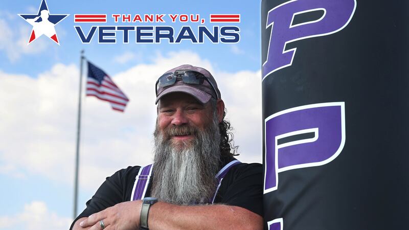 Plano’s Ken Ridgeway, Navy veteran and school groundskeeper, believes in ‘giving 110% in everything you do’