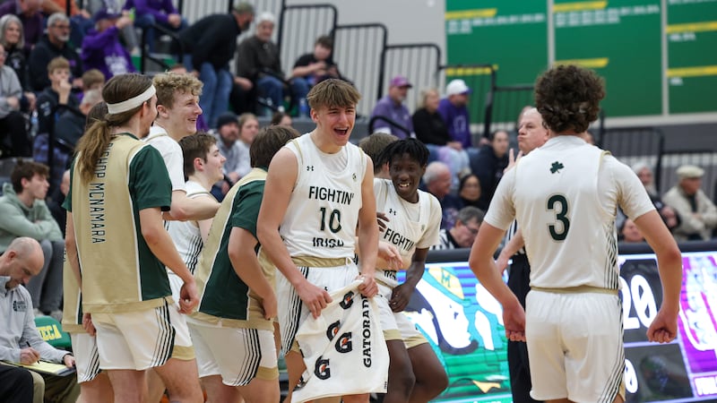 Photos: Bishop McNamara vs. Wilmington, Class 2A Seneca Sectional semifinal boys basketball