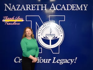 Nazareth teacher followed in dad’s footsteps, enjoys the challenges math offers