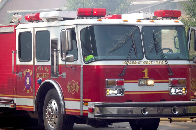 A Joliet Fire Department truck seen on Tuesday, June 10, 2025, in Joliet.